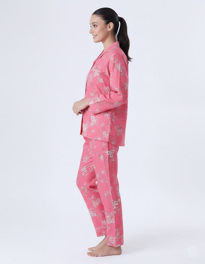 Summer Pajama Suit - Cozy Pink