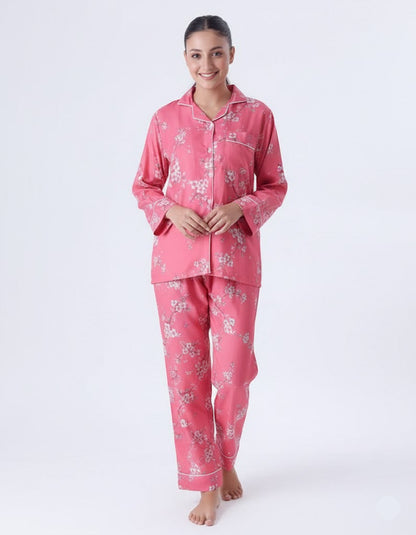 Summer Pajama Suit - Cozy Pink