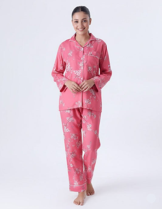 Summer Pajama Suit - Cozy Pink