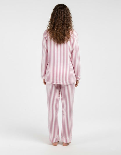 Linen Pajama Suit - Stripe Ease